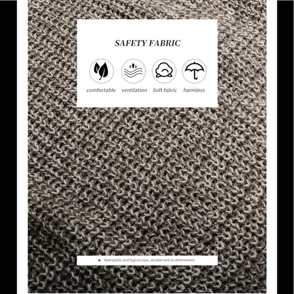 LAST ONE🎉Oversized Knit Cold Shoulder Sweater - Picture 4 of 9